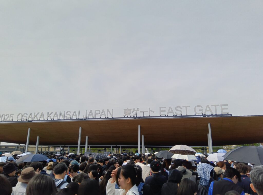 東ゲート付近の様子